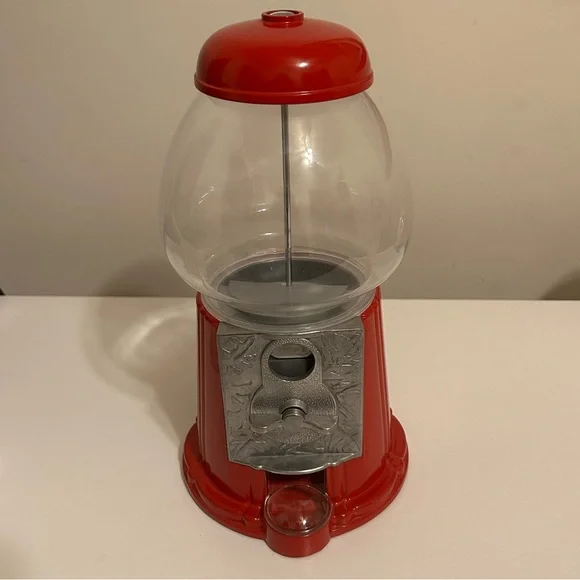 Red Gumball Machine - Picture 1 of 4